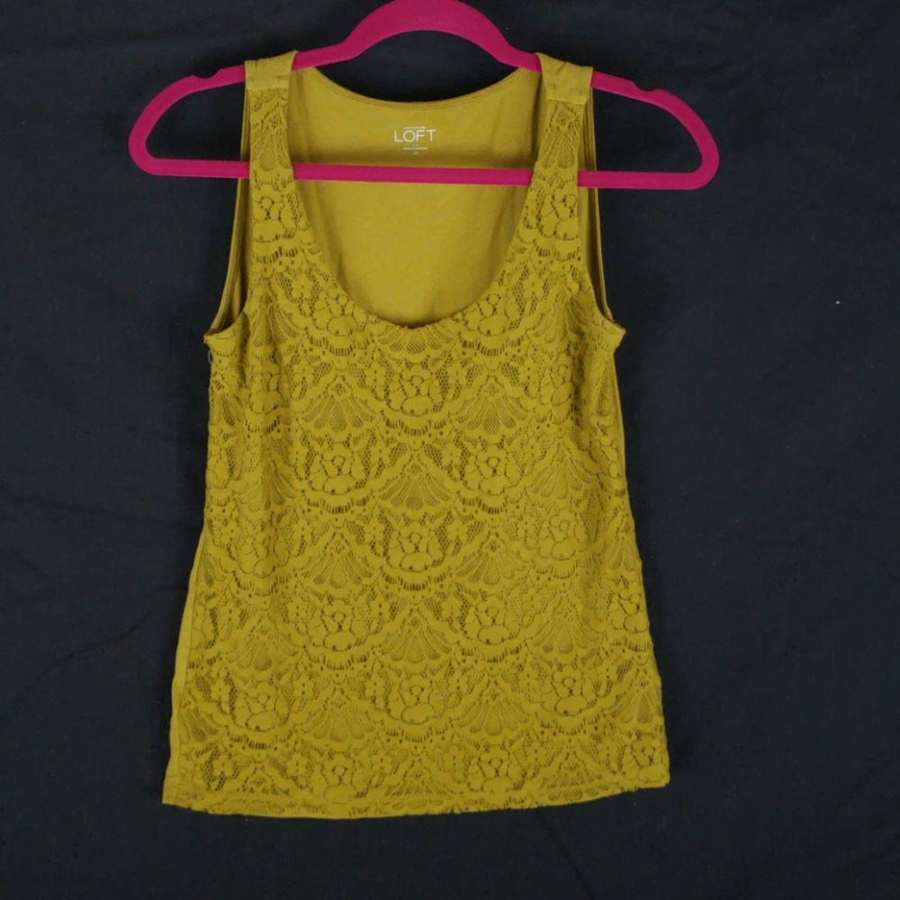 Lace front tank